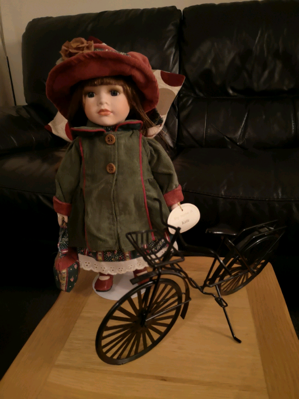 leonardo collection porcelain doll katie